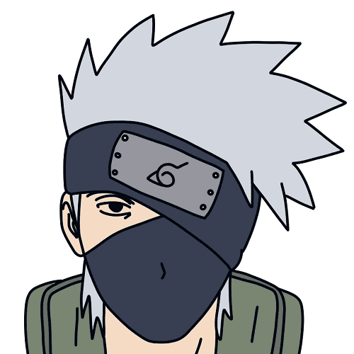 dibujos de Kakashi Hatake