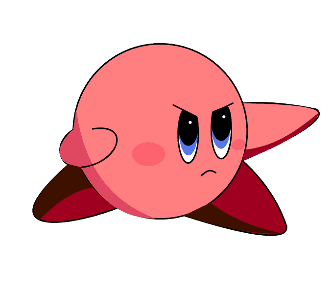 Dibujos de Kirby - Cómo dibujar Kirby paso a paso