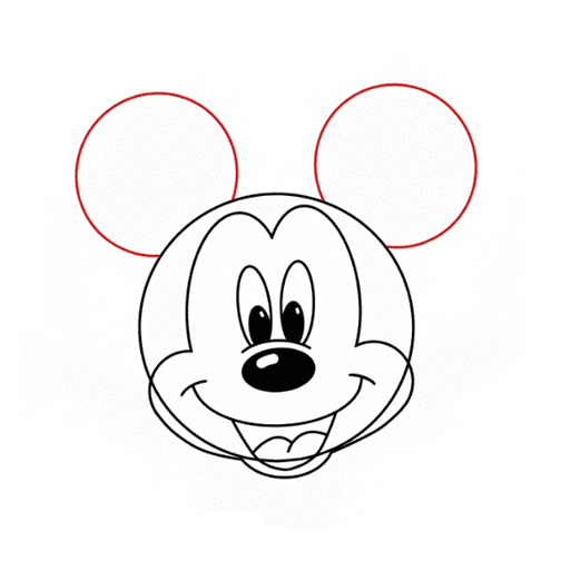 Dibujos de Mickey - Cómo dibujar Mickey paso a paso