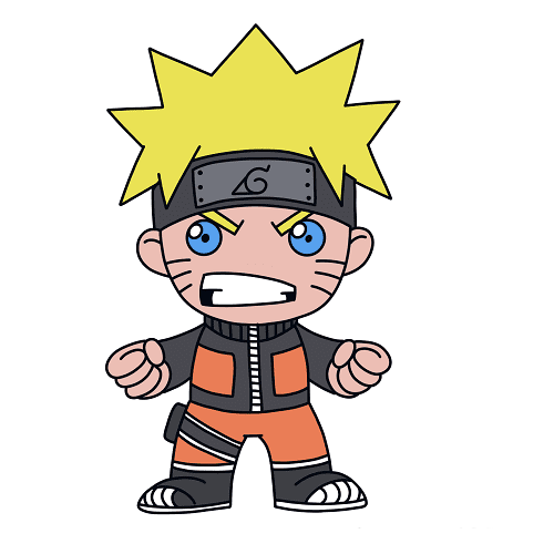 Detalle 36+ imagen dibujos faciles naruto