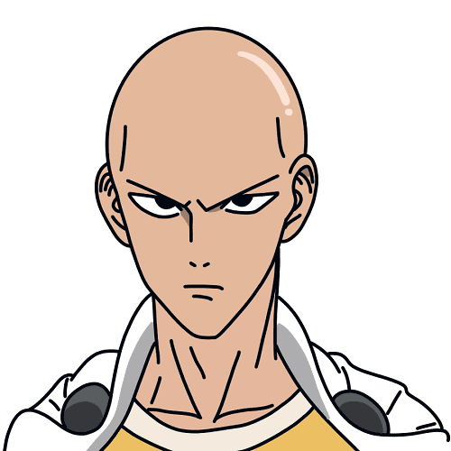 Dibujos de Saitama - Cómo dibujar Saitama paso a paso