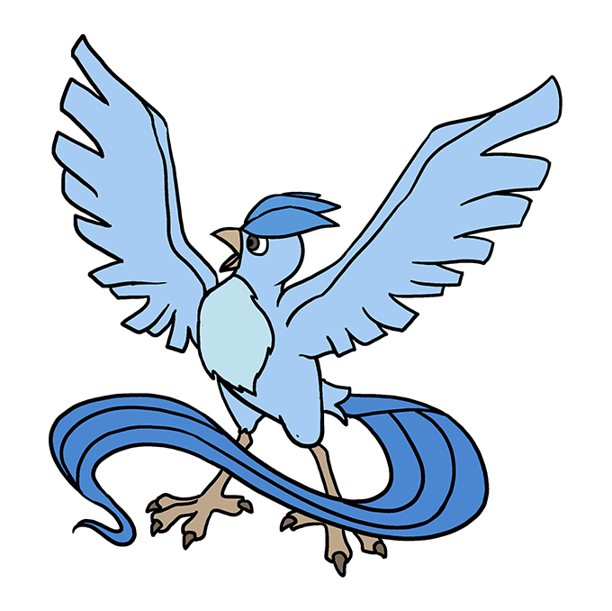 dibujos de Pokemon Articuno