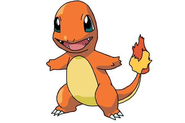 dibujos de dibujos de Pokemon Charmander paso 8