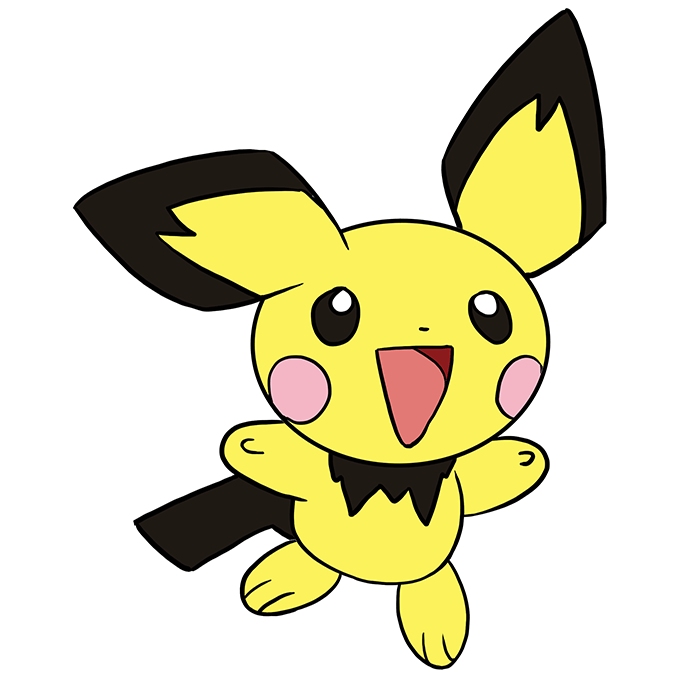 dibujos de Pokemon Pichu