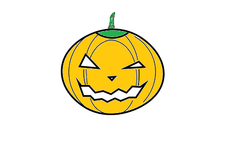 Dibujos de Calabaza Halloween - Cómo dibujar Calabaza Halloween paso a paso