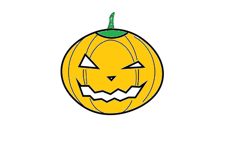 dibujos de dibujos-de-Calabaza-Halloween-paso-6