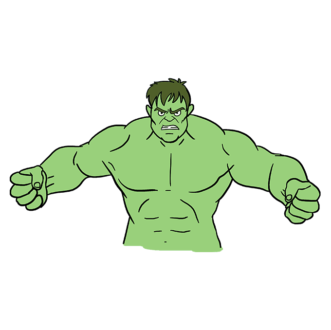dibujos de Hulk