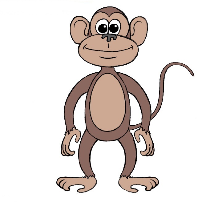 Cómo dibujar un mono