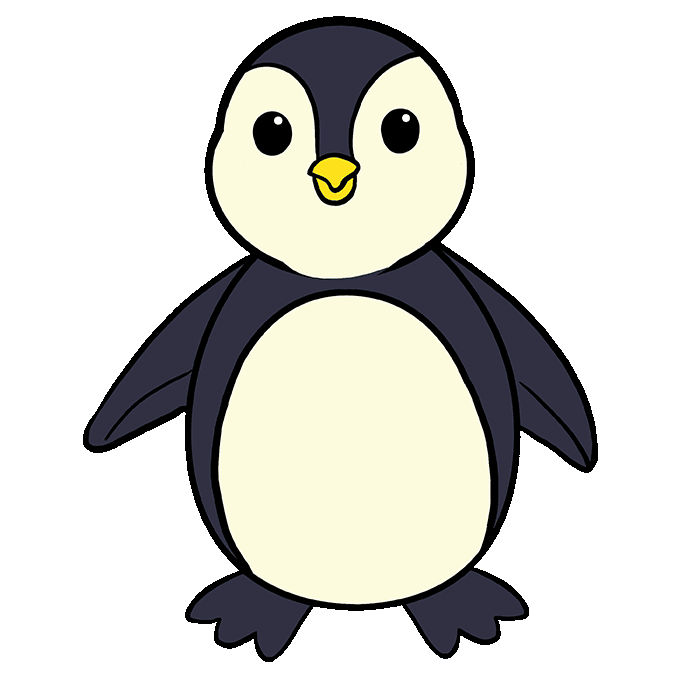 dibujos de dibujos-de-Pinguino-paso-7