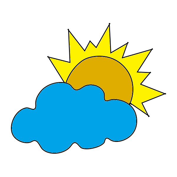 Dibujos de Sol - Cómo dibujar Sol paso a paso