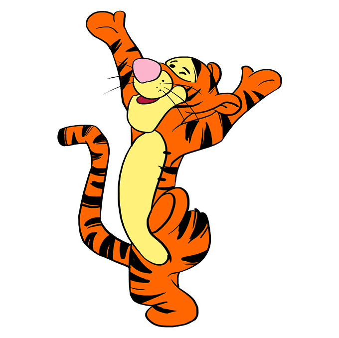 dibujos de Tigger