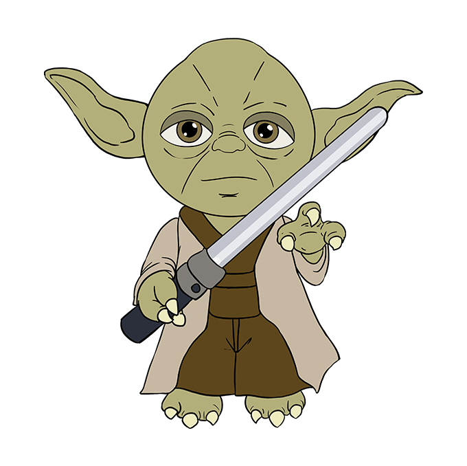 dibujos de Yoda