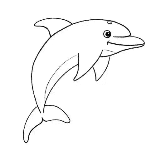 dibujos de dibujos-de-Delfin-paso-9