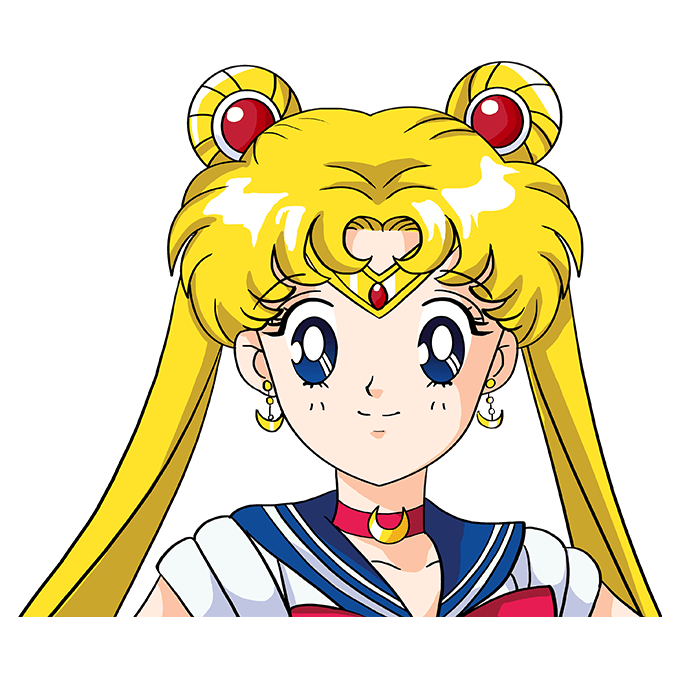 Dibujos de Sailor Moon - Cómo dibujar Sailor Moon paso a paso