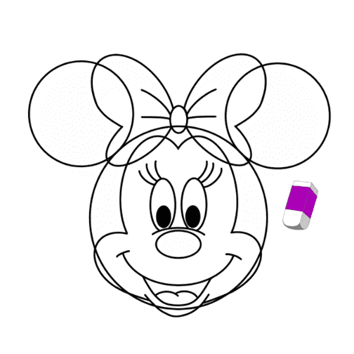 Dibujos de Minnie - Cómo dibujar Minnie paso a paso
