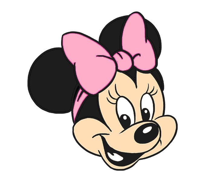 dibujos de dibujos-de-minnie-paso-9-1