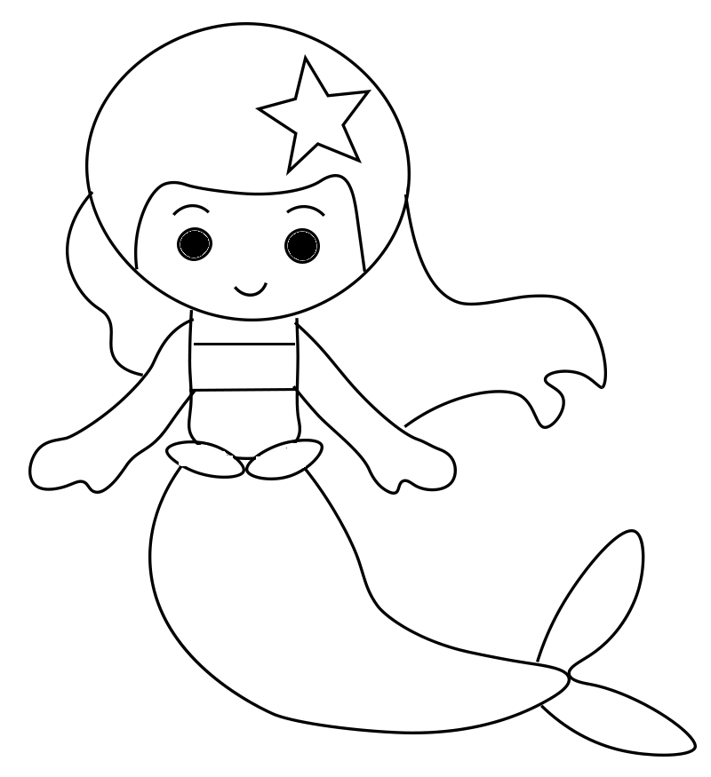 dibujos de dibujos-de-sirena-paso-8