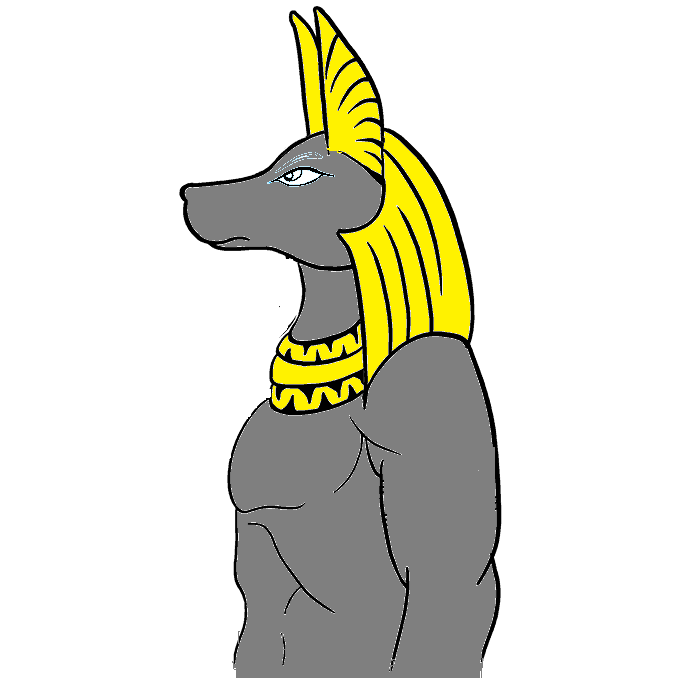 dibujos de Anubis