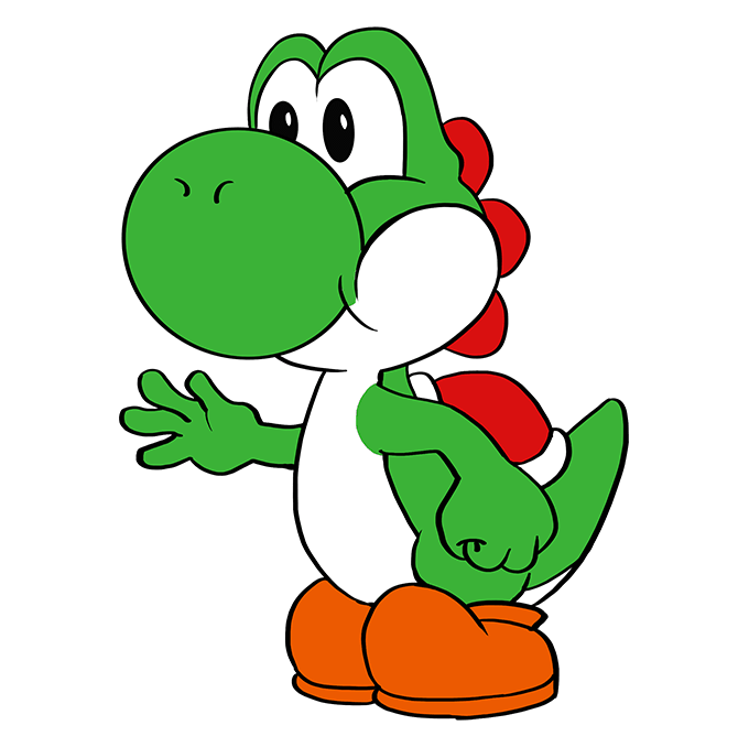 dibujos de dibujos-de-yoshi-paso-9