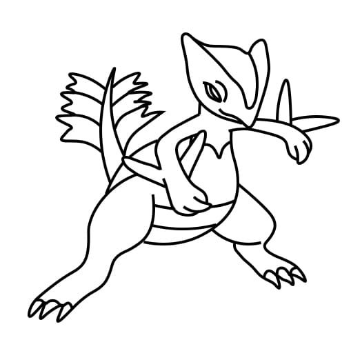 dibujos de Pokemon Jukain