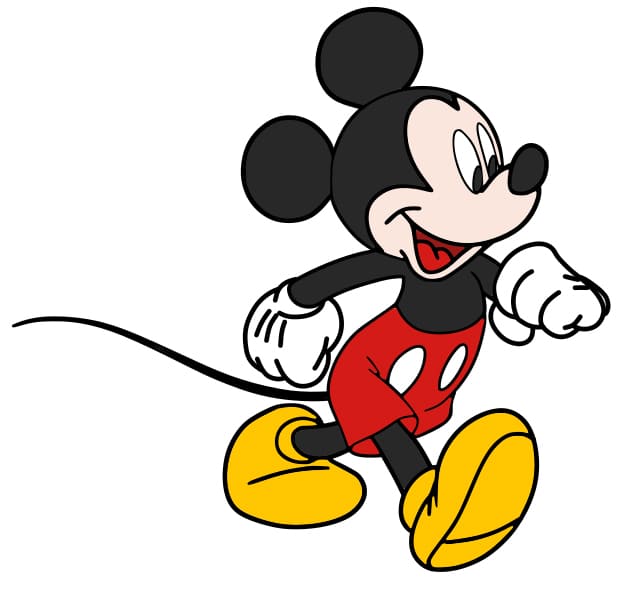 dibujos de Mickey-paso9