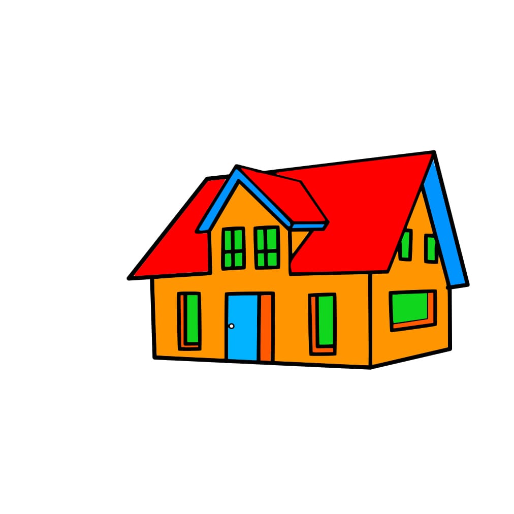Cómo dibujar una casa  YouTube