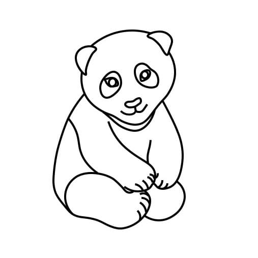 Dibujos de Panda - Cómo dibujar Panda paso a paso