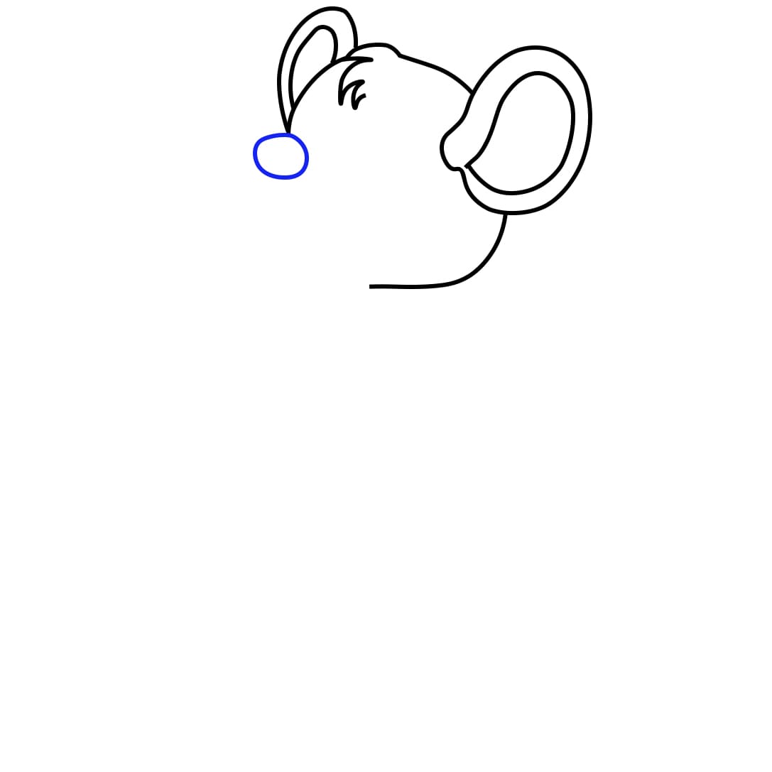 Dibujos de Raton - Cómo dibujar Raton paso a paso
