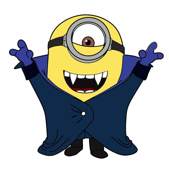 dibujos de dibujo-Minion-paso9