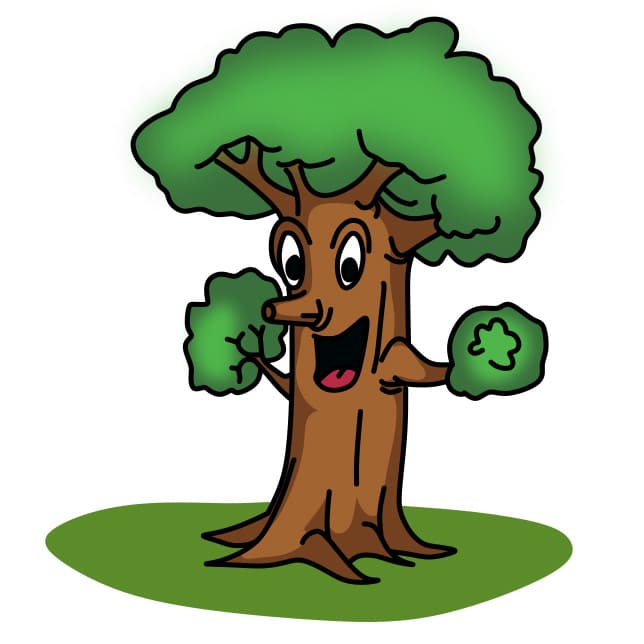 dibujos de arbol-de-dibujo-paso9