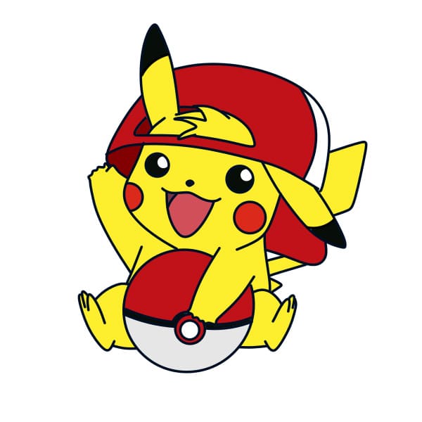 dibujos de dibujo-pikachu-paso11