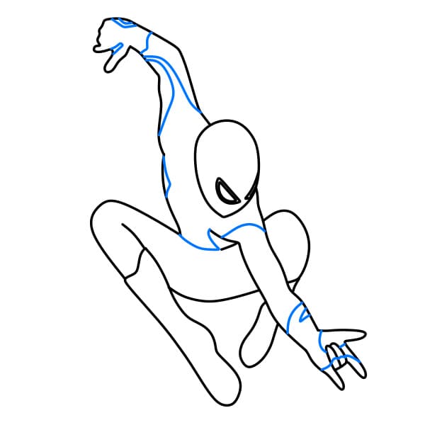 Dibujos de Spiderman - Cómo dibujar Spiderman paso a paso
