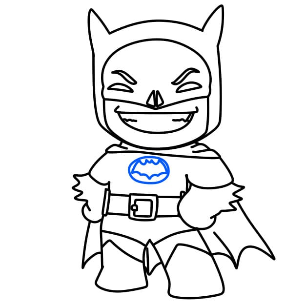 Dibujos de Batman - Cómo dibujar un Batman paso a paso