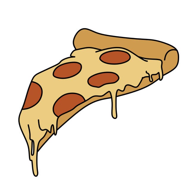 dibujos de Dibujo-De-Pizza-paso6-4