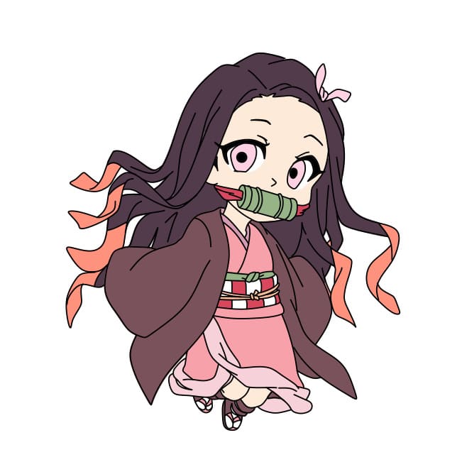 dibujos de Kamado Nezuko