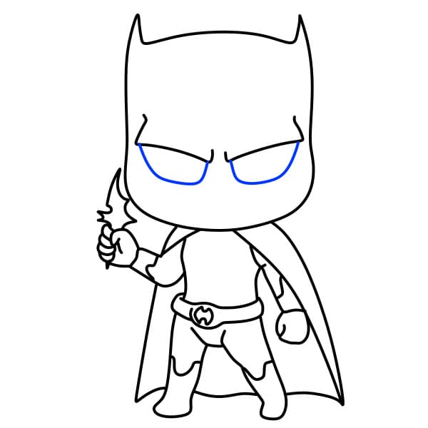 Dibujos de Batman - Cómo dibujar un Batman paso a paso