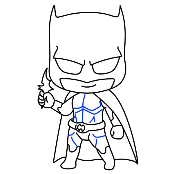 Dibujos de Batman - Cómo dibujar un Batman paso a paso