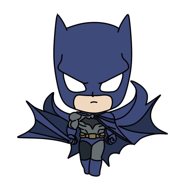 dibujos de Dibujo-de-Batman-paso16-1