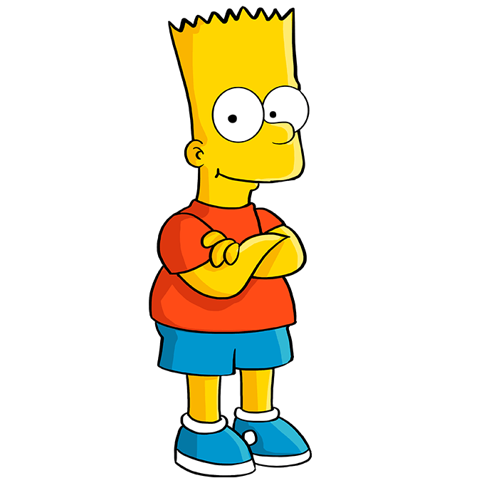  Dibujos de Bart Simpson