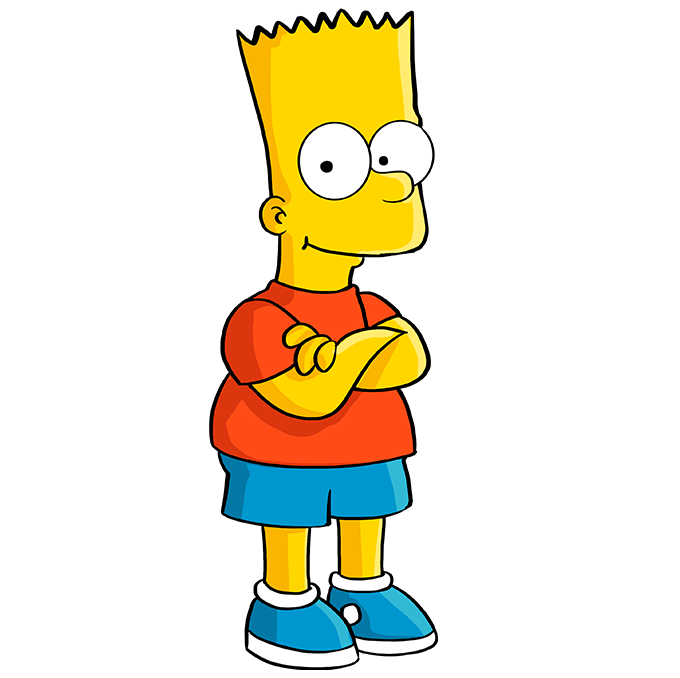 dibujos de Bart Simpson