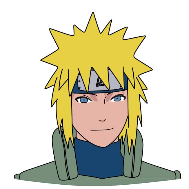 dibujos de Dibujo-Namikaze-Minato-paso10-1