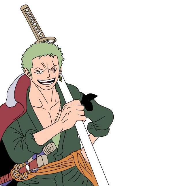 dibujos de dibujo-Roronoa-Zoro-paso22-1