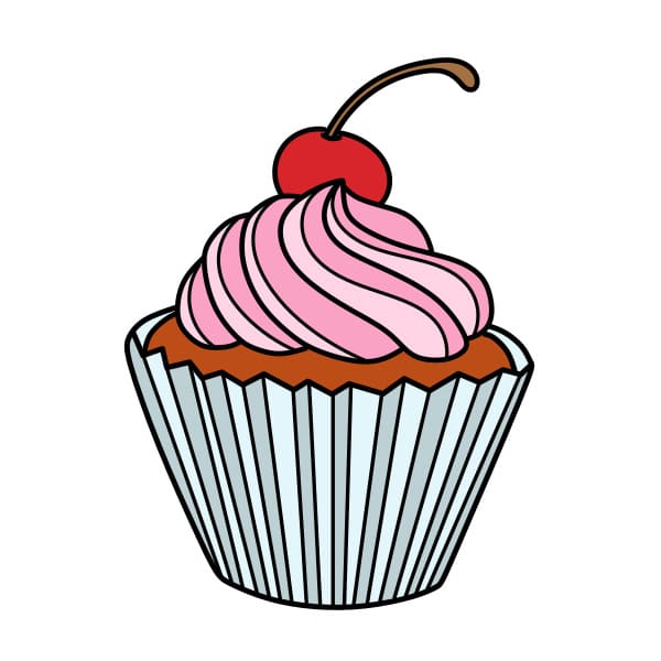 dibujos de dibujo-cupcake-paso8-1