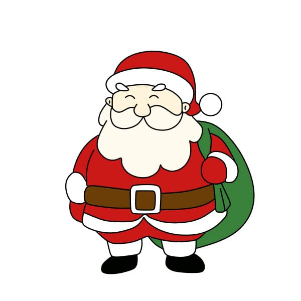 dibujos de dibujo-santa-claus-paso13-3