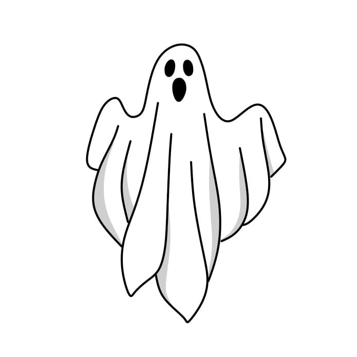 dibujos de Dibujar-un-fantasma-paso6