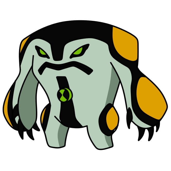 dibujos de Ben 10 Cannonbolt