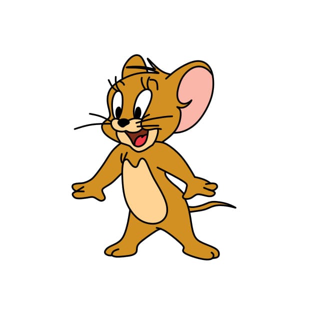 dibujos de Dibujo-De-Jerry-Mouse-paso10-1