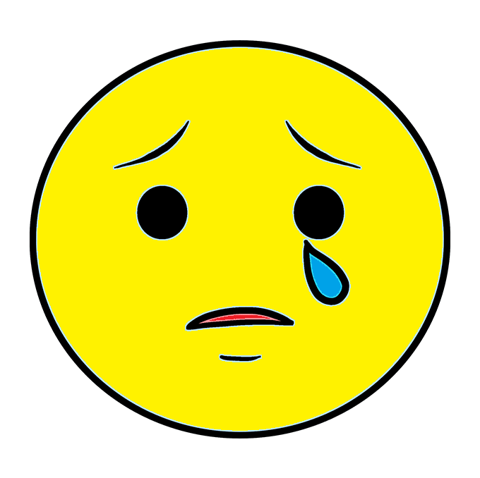 dibujos de dibujo-emoticon-llorando-paso6