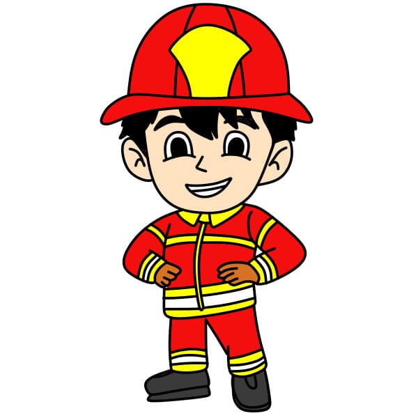 dibujos de Bombero