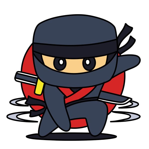 Dibujos de Ninja - Cómo dibujar Ninja paso a paso